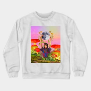 Mushroom Girl Crewneck Sweatshirt